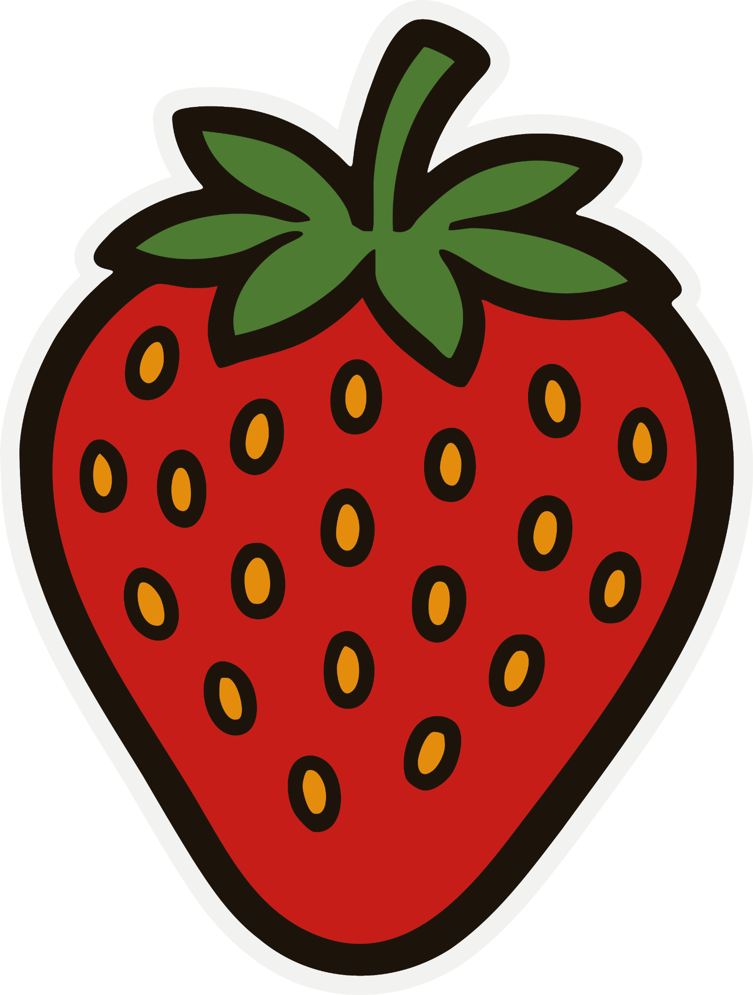 Sticker Frutilla